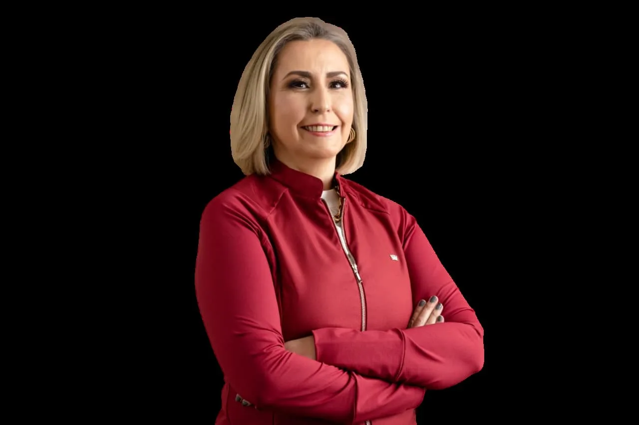 Retrato de Luciana Andrade, fisioterapeuta dermato funcional